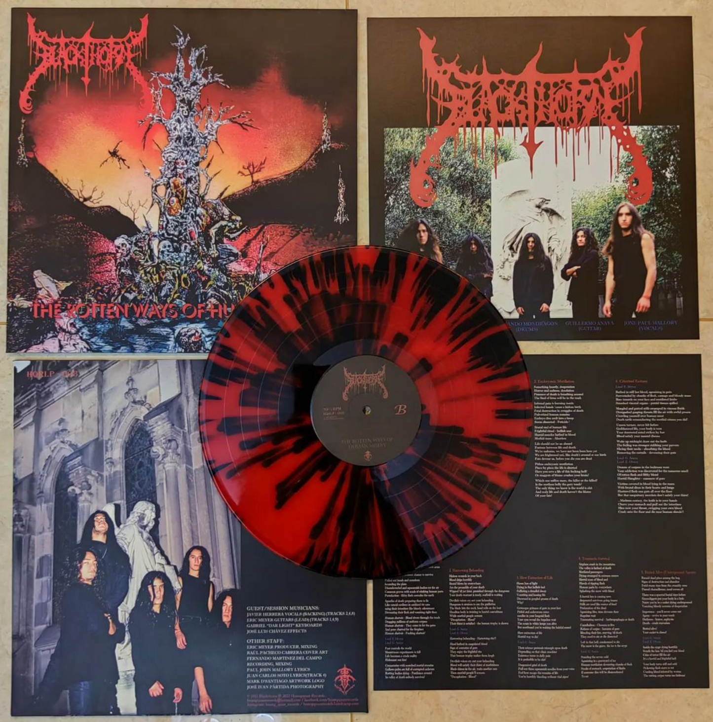 Blackthorn – The Rotten Ways Of Human Misery(1992 / 2022)LP