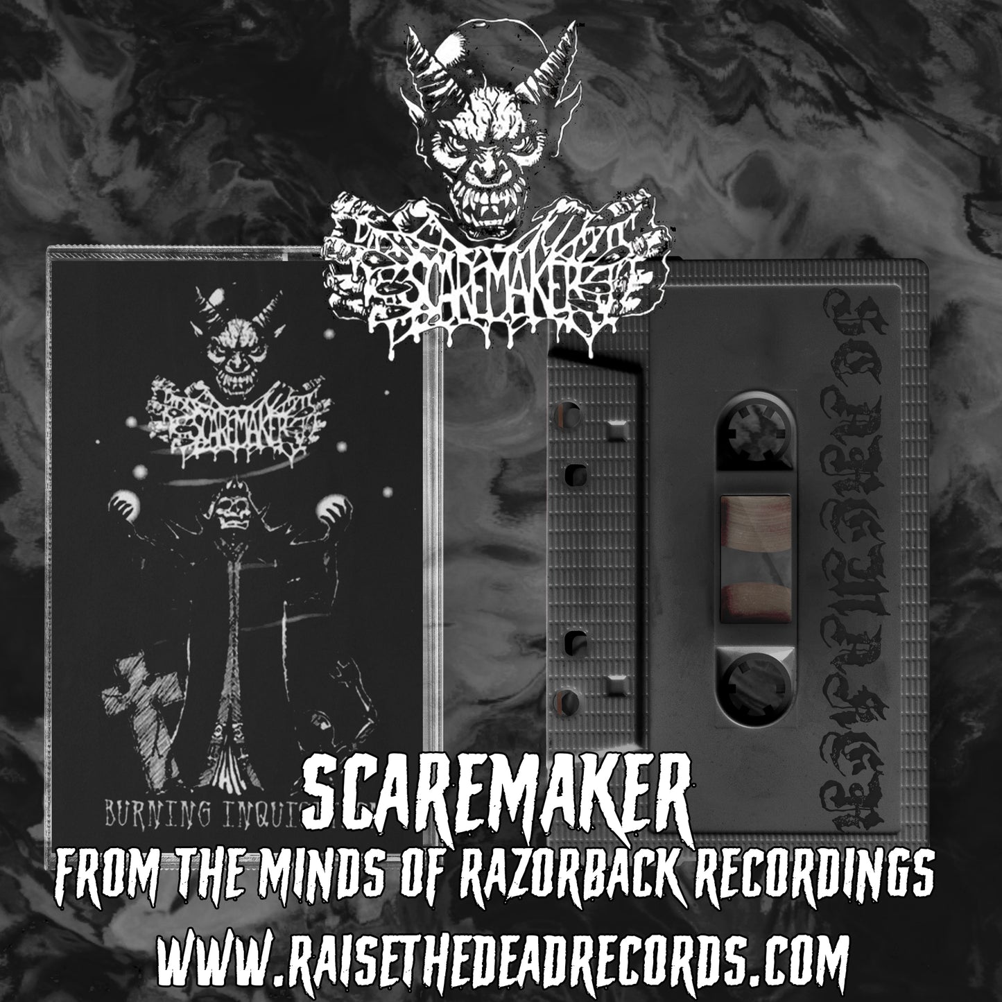 SCAREMAKER ‘Burning Inquisition’ - Cassette